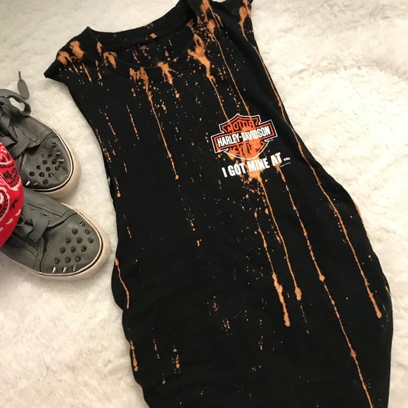 ▪️restyled • CUSTOM Bleached HD Biker Bodysuit▪️ - Picture 4 of 8